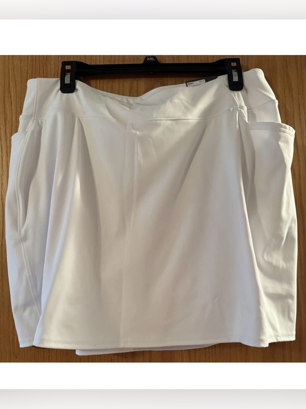 Tek Gear Womens Active Wear Workout Gear Skort XXL NWT 2XL White Wicking
POCKETS